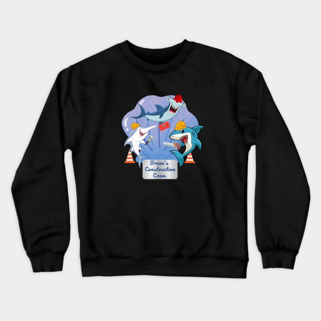 Underwater Construction Crewneck Sweatshirt by AlmostMaybeNever